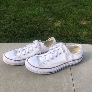 Low-Top White Converse